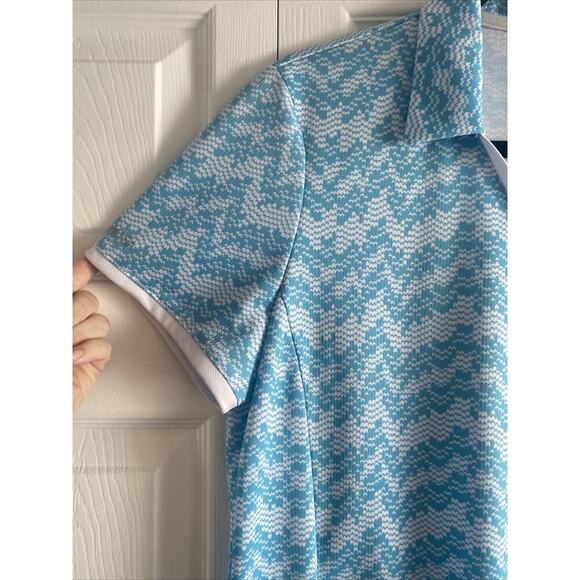 Mimosa by N'Vo Women's XL Blue Collared Golf Polo Wicking Performance Active - Picture 2 of 6